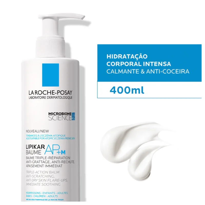 La Roche-Posay Lipikar Baume AP + M - Hidratante Corporal 400ml - Imagem 2